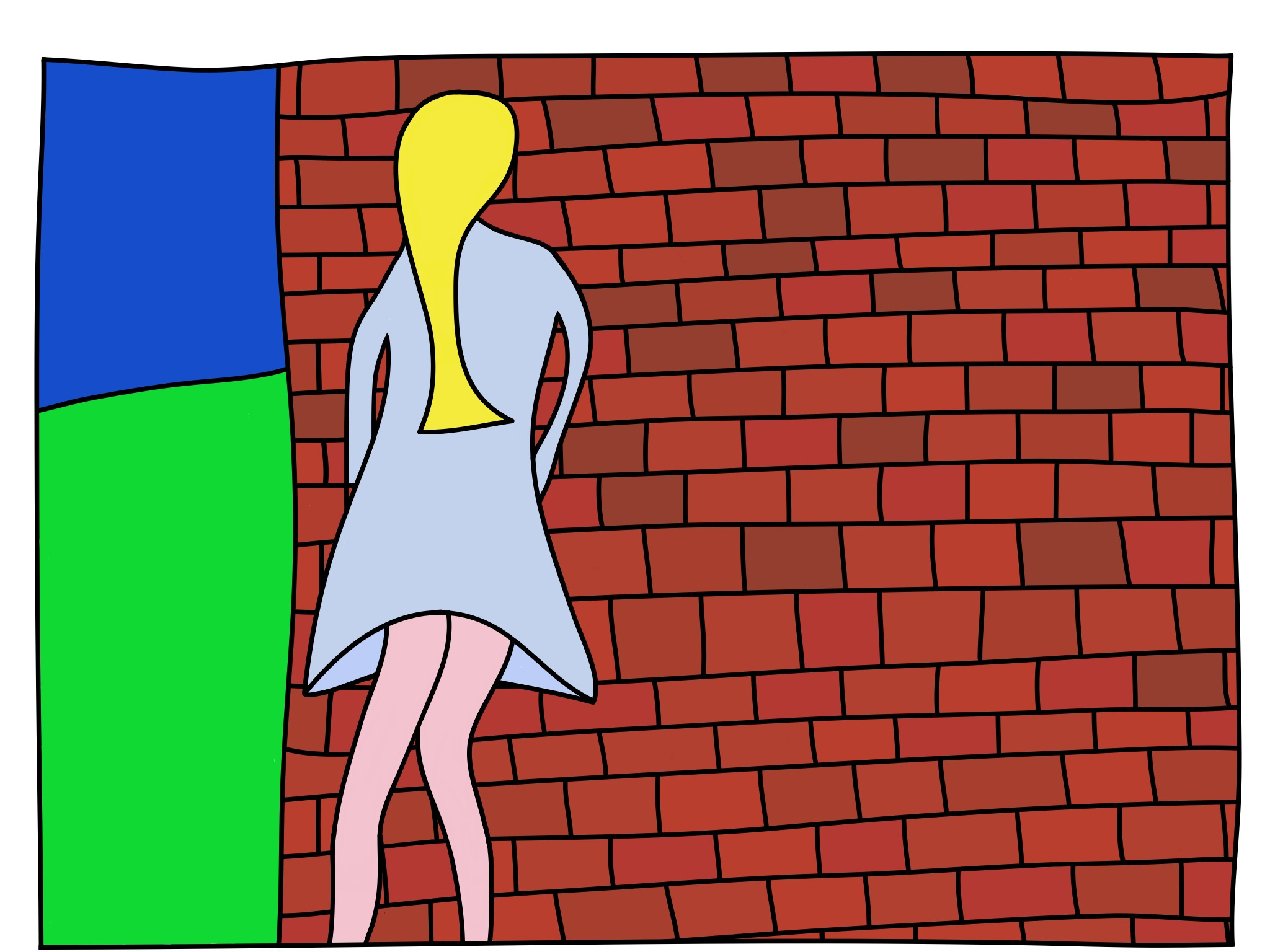 Waiting girl